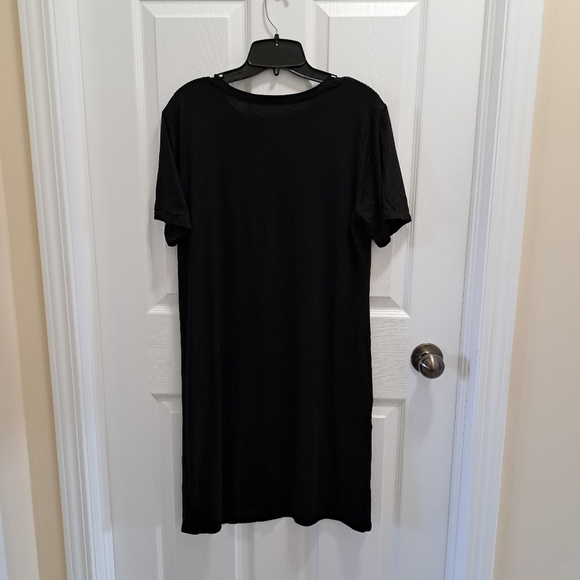 ❤️ BCBGeneration 2 Pack Dresses Black White Striped Solid Women's Medium Dresses - Picture 15 of 16